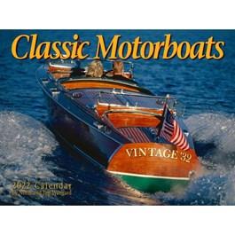 Classic Motorboat Old Boat Calendar